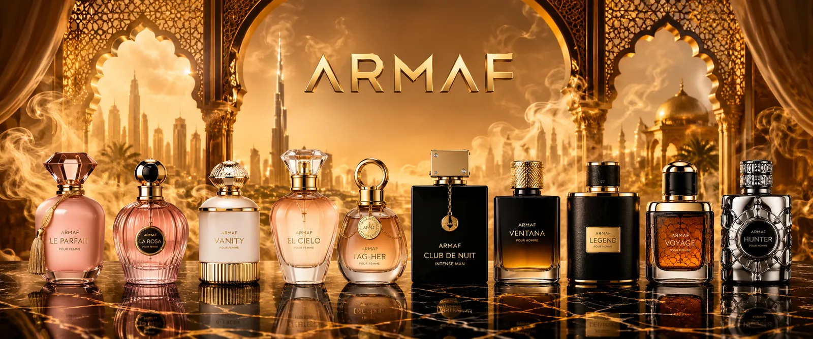 Armaf — seleção de perfumes árabes