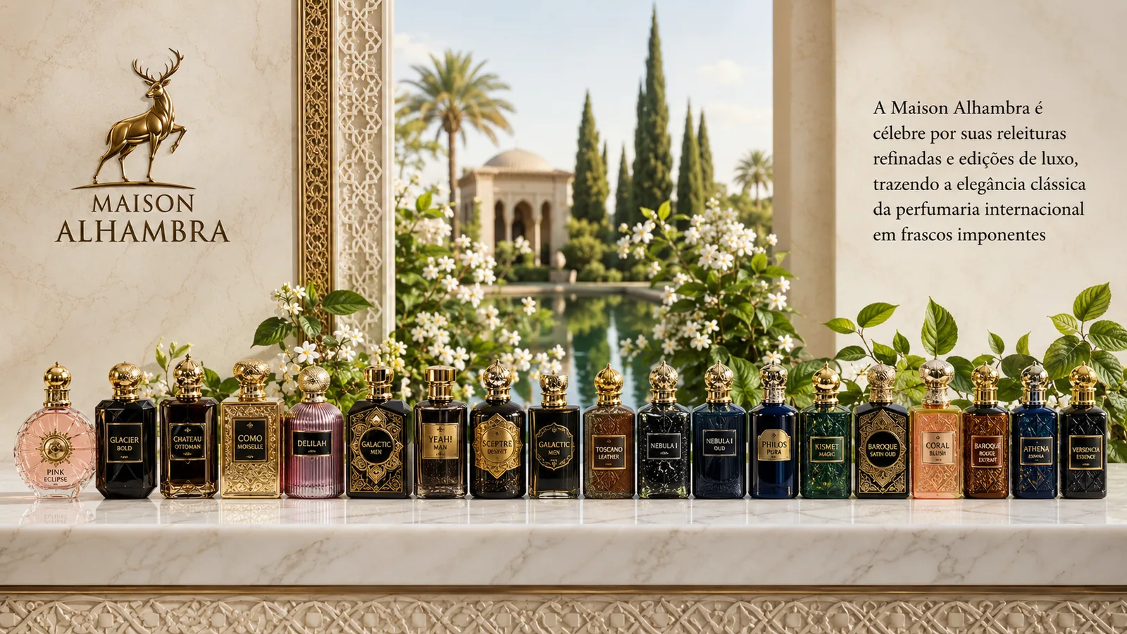 Maison Alhambra — perfumaria árabe de luxo